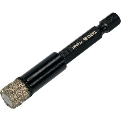 Diamond drill bit YATO, 1/4", HEX, Ø 10 x 65 mm