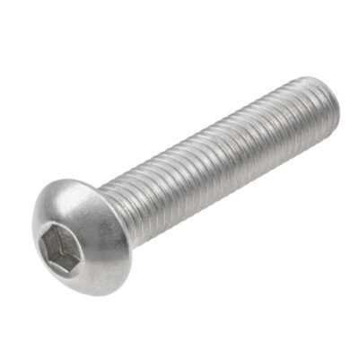 Button head socket screw, ISO 7380, A2, M 10 x 30