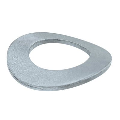 Spring washer, DIN 137A, vZn, A 6