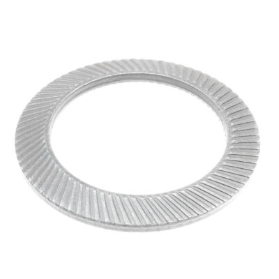 Serrated safety washer SCHNORR, mechZn, VS 24