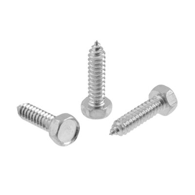 Hexagon head self-tapping screw, DIN 7976 C, A2, Ø 3,9 x 16