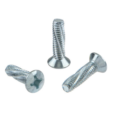 Self-tapping screw, DIN 7516E, vZn, M 4 x 10