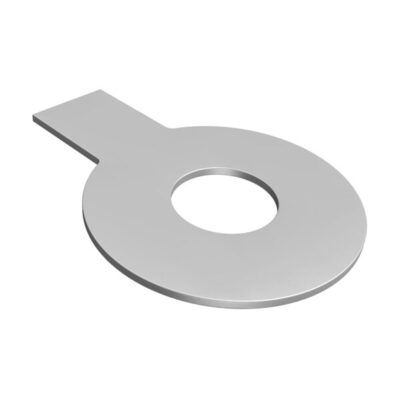 Tab washer with long tab, DIN 93